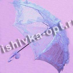 Зонтик свадебный (1шт) цвет:белый