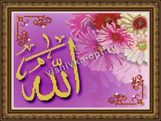 «Светлица» рисунок на ткани для вышивания бисером К-207 «Ислам» 24*19см (1шт) цвет:К-207