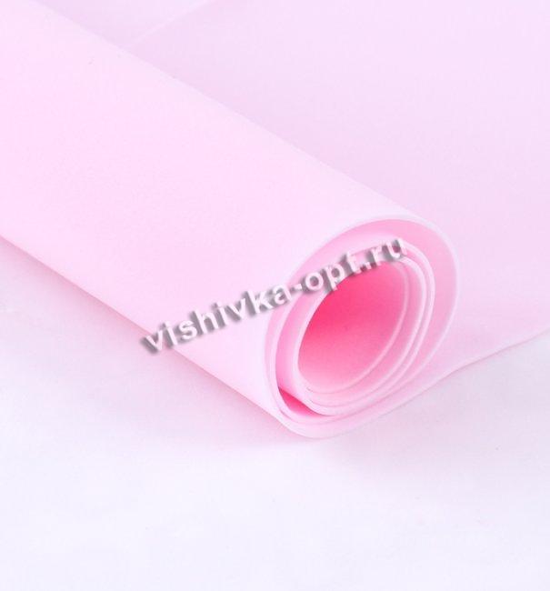 Фоамиран в рулоне 2мм (50*60см) цвет:512-розовый
