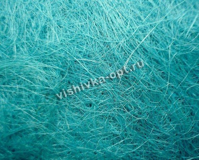 Сизаль - натуральное волокно (100гр) цвет:А005-голубой