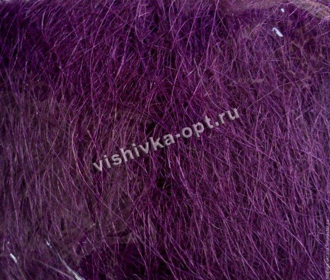 Сизаль - натуральное волокно (100гр) цвет:А013-фиолетовый