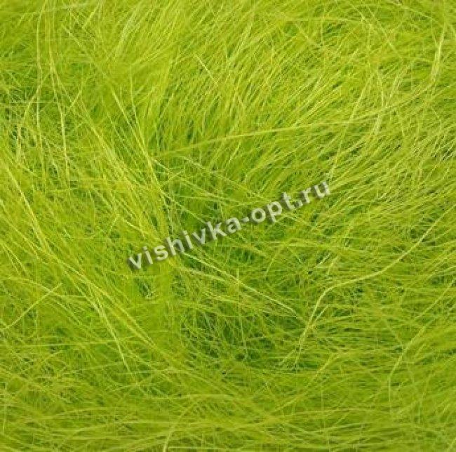 Сизаль - натуральное волокно (100гр) цвет:А018-салатовый