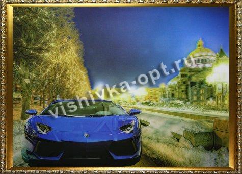 Картина 5D «Машина» 38*28см (1шт) цвет:14177