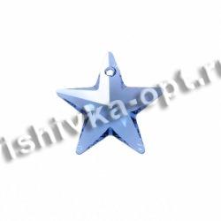 Кулон 6714 Star Pendant 20мм (1шт) цвет:211-Light Sapphire