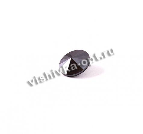 Пуговица 3015 16мм Unfoiled (1шт) цвет:280HEM-Jet Hematite